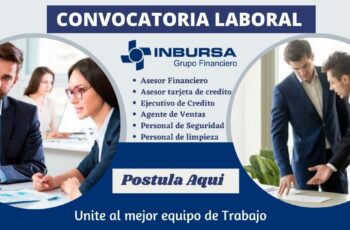 Se busca personal para grupo inbusa