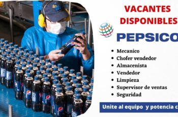 Pepsico busca nuevo personal de trabao