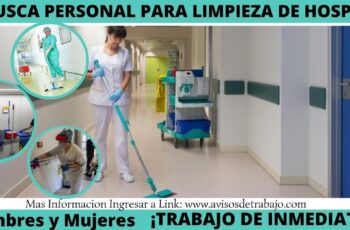 personal de limpieza