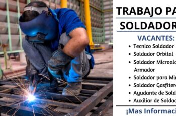 trabajo para soldadores