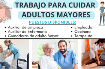 OFERTA DE TRABAJO PARA CUIDAR ADULTO MAYOR