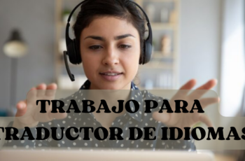 TRABAJO PARA TRADUCTOR
